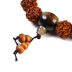 Pulsera de cuentas mala&nbsp;BJEW-P291-02C-1