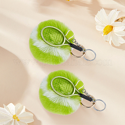 Decoraciones colgantes de poliester&nbsp;AJEW-WH20020-617E
