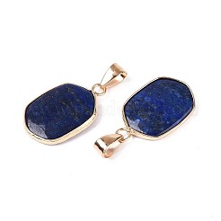Natürliche Lapislazuli Anhänger&nbsp;G-N349-04B-G