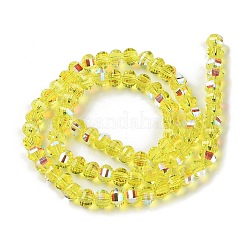 Trasparenti perle di vetro placca fili&nbsp;GLAA-Q099-C01-05