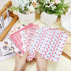 24 stücke 12 arten sammelalbum papierblöcke&nbsp;DIY-WH0028-47F