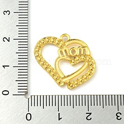 Colgantes de rhinestone de acero inoxidable 304 chapados en oro real de 18 k (IP)&nbsp;STAS-P341-12G-01