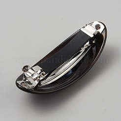 Haarspangen aus Harz und Eisen&nbsp;PHAR-WH0040-05A-P