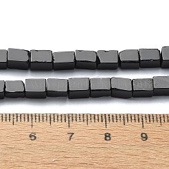 Natürliche schwarze Onyxperlenstränge (gefärbt und erhitzt).&nbsp;G-C135-F02-01
