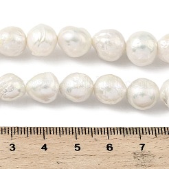 Fili di perle di Edison naturali&nbsp;PEAR-B004-01A-04A