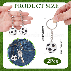 2 portachiavi in plastica&nbsp;KEYC-SP00009