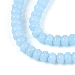 Perle di vetro verniciate a spruzzo opaco&nbsp;GLAA-ZX008-4mm-18J