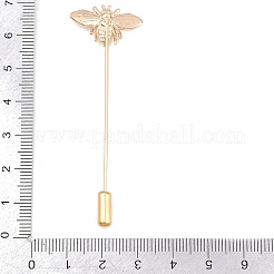 Spille da bavero in lega con strass spille da spilla&nbsp;AJEW-E060-01G