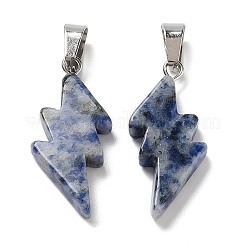 Pendenti con diaspro blu naturale&nbsp;G-C057-01P-03