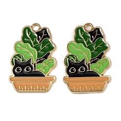 Pendentifs d'émail en alliage&nbsp;ENAM-CJC0006-83B