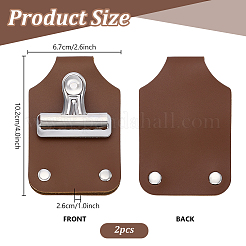 Porta numero in pelle PU&nbsp;OFST-WH0709-071