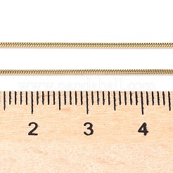 Ionenbeschichtung (IP) 304 Edelstahl Schlangenketten Halsketten&nbsp;STAS-F094-23G