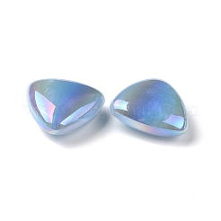 Perles acryliques placage irisé arc-en-ciel&nbsp;OACR-A010-11D
