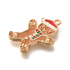 Natale in lega tema ciondoli smaltati&nbsp;ENAM-Q509-02KCG-11
