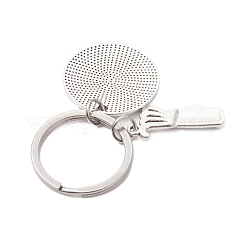 Portachiavi in lega stile tibetano&nbsp;KEYC-JKC01029