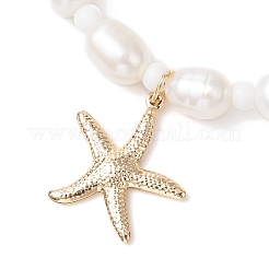 Bracciali di perle coltivate d'acqua dolce naturali coltivate&nbsp;BJEW-TA00633