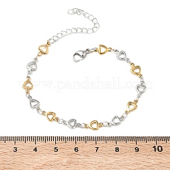Dreiecksarmbänder aus Edelstahl 304 für Damen&nbsp;BJEW-G790-01GP
