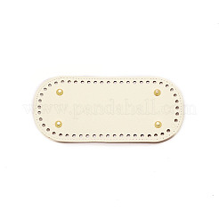 PU-Leder stricken Häkeln Taschen unten&nbsp;LS-FIND-WH0094-51A-02