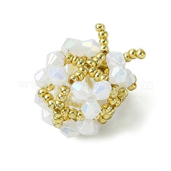 Perles de rocaille de Noël breloques en perles&nbsp;PALLOY-MZ00299-02