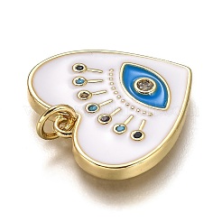 Pendentifs en laiton avec zircon cubique micro pavé&nbsp;LS-ZIRC-B0003-12G