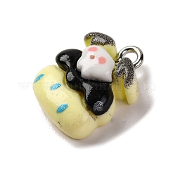 Pendenti in resina opaca a tema halloween&nbsp;RESI-D075-02J