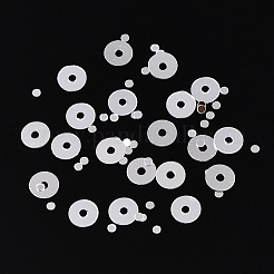 Accessori dell'ornamento paillette sfere di plastica&nbsp;X1-PVC-R014-4mm-01