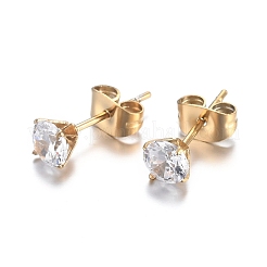 304 Edelstahl-Strass-Schmucksets&nbsp;SJEW-H301-11G