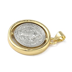 Pendentifs en laiton religion&nbsp;KK-L257-06GP-01