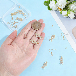 DIY-Ohrring-Sets zum Thema Bewusstsein&nbsp;SENE-NB0015-63
