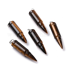 Natürlichen Tigerauge wies Anhänger&nbsp;G-D850-08