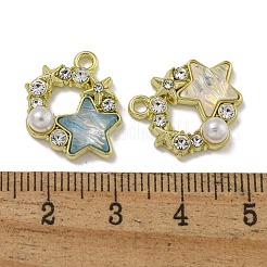 Strassanhänger aus Legierung mit Gestellbeschichtung&nbsp;PALLOY-F312-03G