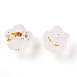 Smerigliato perline acriliche trasparenti&nbsp;X-OACR-N137-72A