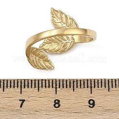 Anelli polsini in acciaio inossidabile 304&nbsp;RJEW-D332-03G