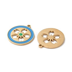 Pendentifs en acier inoxydable 304 avec placage ionique (IP)&nbsp;STAS-C083-13G-01