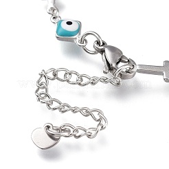 Gliederarmbänder aus 304 Edelstahl&nbsp;BJEW-M203-08P
