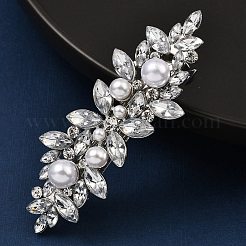 Haarspangen aus Legierung mit Strass im tibetischen Stil&nbsp;PHAR-P010-03P