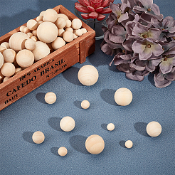 Runde Kugel aus Naturholz&nbsp;WOOD-PH0001-28