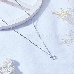 Collier pendentif cerise 1 pièce&nbsp;NJEW-LP0003-17P