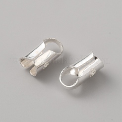 Extremo cordón de plata esterlina&nbsp;LS-STER-WH0015-22C-S