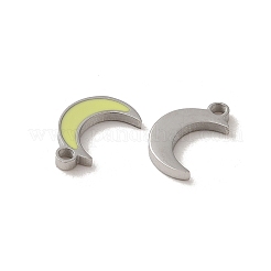 Ciondoli in acciaio inossidabile smaltato 304&nbsp;STAS-L022-333P
