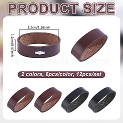 4 borsa 2 colori passanti per cintura in pelle bovina&nbsp;FIND-PH0061-98A
