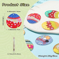 14 Stück 7 Stile Ostereier-Hase-Acryl-Anhänger&nbsp;FIND-CJ0001-70