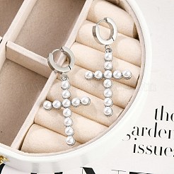 Boucles d'oreilles créoles en acier inoxydable 304&nbsp;EJEW-A119-08P