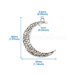 Pendente in lega stile tibetano&nbsp;TIBE-TA0001-08AS