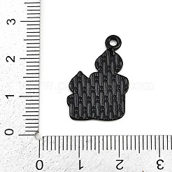 Halloween-Legierung Emaille-Anhänger&nbsp;ENAM-P259-01G-EB