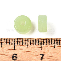Imitation de perles de verre de jade&nbsp;X1-GLAA-N007-6x3mm-B01