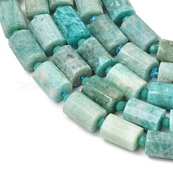 Natur Amazonit Perlen Stränge&nbsp;G-G453-E04-10x14mm