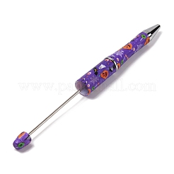 Stylo à bille en plastique imprimé Halloween&nbsp;AJEW-U012-02A