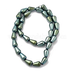 Galvanisierte synthetische magnetische Hämatitperlenstränge&nbsp;G-H327-E01-01