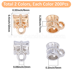 400 Stück 2 Farben CCB-Kunststoffrohr-Bügel&nbsp;CCB-SP0001-12